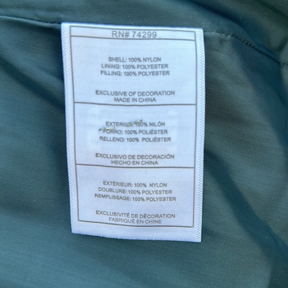 CANADA Weathergear Glacier Shield Forest Green Long Zip Front Jacket Women’s S - Picture 11 of 12